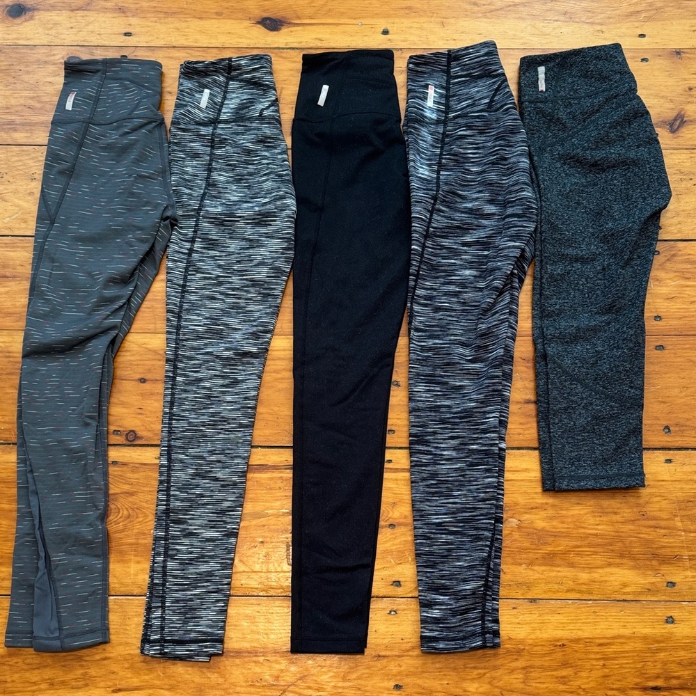 Zella Live In Leggings Set of 5 XS